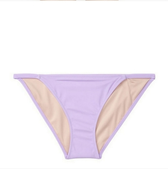 VICTORIA'S SECRET wisteria lilac purple Menton Itsy swim bikini bottom - Picture 3 of 3